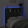 Kopfteil mit LED-Licht schwarz 120x16,5x103,5 cm von vidaXL, Kopf- und Fußteile - Ref: Foro24-839239, Preis: 80,65 €, Rabatt: %