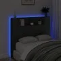 Kopfteil mit LED-Licht schwarz 120x16,5x103,5 cm von vidaXL, Kopf- und Fußteile - Ref: Foro24-839239, Preis: 79,44 €, Rabatt: %