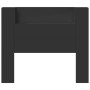 Cabecero de cama con luz LED negro 120x16,5x103,5 cm de vidaXL, Cabeceros y pies de cama - Ref: Foro24-839239, Precio: 80,57 ...