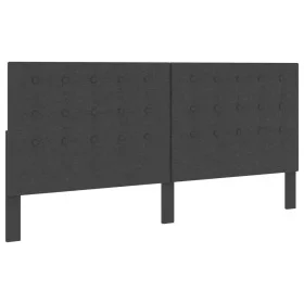 Getuftetes Kopfteil aus dunkelgrauem Stoff, 200 x 200 cm von vidaXL, Kopf- und Fußteile - Ref: Foro24-287475, Preis: 118,54 €...