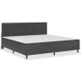Tufted headboard in dark gray fabric 200x200 cm by vidaXL, Headboards and footboards - Ref: Foro24-287475, Price: 118,54 €, D...