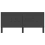 Tufted headboard in dark gray fabric 200x200 cm by vidaXL, Headboards and footboards - Ref: Foro24-287475, Price: 118,54 €, D...