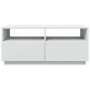 Mesa de centro con luces LED blanco 90x49x40 cm by vidaXL, Coffee table - Ref: Foro24-839833, Price: 83,28 €, Discount: %