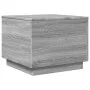 LED-Couchtisch in Sonoma-Grau mit den Maßen 50x50x40 cm. von vidaXL, Couchtisch - Ref: Foro24-839873, Preis: 57,86 €, Rabatt: %