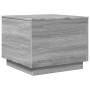 LED-Couchtisch in Sonoma-Grau mit den Maßen 50x50x40 cm. von vidaXL, Couchtisch - Ref: Foro24-839873, Preis: 58,73 €, Rabatt: %