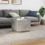 Mesa de centro con luces LED gris hormigón 50x50x40 cm de vidaXL, Mesas de centro - Ref: Foro24-839871, Precio: 48,58 €, Desc...
