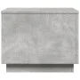 Mesa de centro con luces LED gris hormigón 50x50x40 cm de vidaXL, Mesas de centro - Ref: Foro24-839871, Precio: 48,58 €, Desc...
