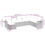 Set of 8-piece garden sofas and brown synthetic rattan cushions by vidaXL, Garden sets - Ref: Foro24-3263899, Price: 517,55 €...