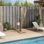 Außendusche aus PE-Rattan und schwarzem Akazienholz, 50x55x224 cm. von vidaXL, Pool- und Spa-Zubehör - Ref: Foro24-368206, Pr...