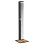 Ducha de exterior ratán PE y madera acacia negro 50x55x224 cm by vidaXL, Pool and spa accessories - Ref: Foro24-368206, Price...