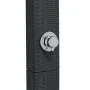 Außendusche aus PE-Rattan und schwarzem Akazienholz, 50x55x224 cm. von vidaXL, Pool- und Spa-Zubehör - Ref: Foro24-368206, Pr...