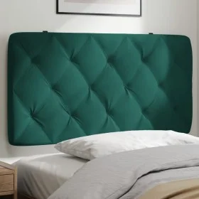 Padded dark green velvet headboard 100 cm by vidaXL, Headboards and footboards - Ref: Foro24-374717, Price: 52,49 €, Discount: %