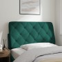 Padded dark green velvet headboard 100 cm by vidaXL, Headboards and footboards - Ref: Foro24-374717, Price: 50,44 €, Discount: %
