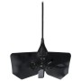 Accesorio para arado de metal negro de vidaXL, Motocultivadores - Ref: Foro24-146267, Precio: 49,01 €