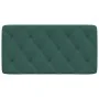 Cabecero de cama acolchado terciopelo verde oscuro 100 cm de vidaXL, Cabeceros y pies de cama - Ref: Foro24-374717, Precio: 5...
