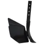 Pflugaufsatz aus schwarzem Metall von vidaXL, Motokultivatoren - Ref: Foro24-146267, Preis: 77,82 €, Rabatt: %