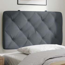 Padded dark gray velvet headboard 80 cm by vidaXL, Headboards and footboards - Ref: Foro24-374703, Price: 44,07 €, Discount: %