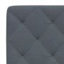 Gepolstertes Kopfteil aus dunkelgrauem Samtstoff, 80 cm breit. von vidaXL, Kopf- und Fußteile - Ref: Foro24-374703, Preis: 44...