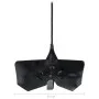 Pflugaufsatz aus schwarzem Metall von vidaXL, Motokultivatoren - Ref: Foro24-146267, Preis: 77,82 €, Rabatt: %