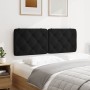 Gepolstertes Kopfteil aus schwarzem Samtstoff, 120 cm breit. von vidaXL, Kopf- und Fußteile - Ref: Foro24-374722, Preis: 36,5...