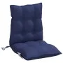 Cojines de silla de respaldo bajo 2 uds tela azul marino by vidaXL, Cushions for chairs and sofas - Ref: Foro24-377737, Price...