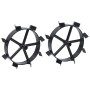 Ruedas de metal para arado de gasolina 6,5 HP 2 uds de vidaXL, Motocultivadores - Ref: Foro24-146268, Precio: 56,47 €