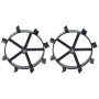 Ruedas de metal para arado de gasolina 6,5 HP 2 uds de vidaXL, Motocultivadores - Ref: Foro24-146268, Precio: 56,47 €