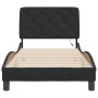 Bed frame with black velvet LED lights 90x190 cm by vidaXL, Beds and slatted bases - Ref: Foro24-3213827, Price: 144,01 €, Di...