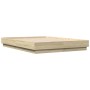 Estructura de cama madera de ingeniería roble Sonoma 120x190 cm de vidaXL, Camas y somieres - Ref: Foro24-3209886, Precio: 11...