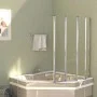 Transparente Duschwand aus gehärtetem Glas, 120 x 140 cm von vidaXL, Duschtüren - Ref: Foro24-146224, Preis: 222,13 €, Rabatt: %