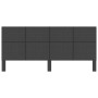 Kopfteil aus dunkelgrauem Stoff, 200 x 200 cm von vidaXL, Kopf- und Fußteile - Ref: Foro24-287479, Preis: 105,38 €, Rabatt: %