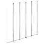 Transparent tempered glass shower screen 120x140 cm by vidaXL, shower doors - Ref: Foro24-146224, Price: 221,96 €, Discount: %