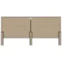 Dark gray fabric headboard 200x200 cm by vidaXL, Headboards and footboards - Ref: Foro24-287479, Price: 104,67 €, Discount: %