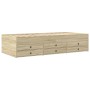 Tumbona con cajones madera ingeniería roble Sonoma 90x200 cm de vidaXL, Camas y somieres - Ref: Foro24-3280876, Precio: 171,6...