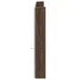 Braunes Eichenholz-Kopfteil mit LED-Beleuchtung 200x16,5x103,5 cm. von vidaXL, Kopf- und Fußteile - Ref: Foro24-839272, Preis...