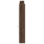 Cabecero de cama con LED marrón roble 200x16,5x103,5 cm de vidaXL, Cabeceros y pies de cama - Ref: Foro24-839272, Precio: 109...