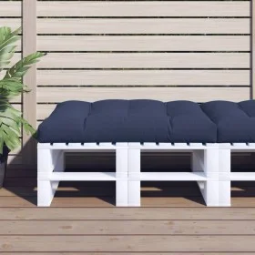 Cojín para sofá de palets de tela azul marino 120x80x12 cm by vidaXL, Cushions for chairs and sofas - Ref: Foro24-377920, Pri...