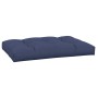 Cojín para sofá de palets de tela azul marino 120x80x12 cm by vidaXL, Cushions for chairs and sofas - Ref: Foro24-377920, Pri...
