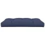 Cojín para sofá de palets de tela azul marino 120x80x12 cm de vidaXL, Cojines para sillas y sofás - Ref: Foro24-377920, Preci...