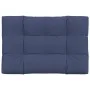 Cojín para sofá de palets de tela azul marino 120x80x12 cm de vidaXL, Cojines para sillas y sofás - Ref: Foro24-377920, Preci...