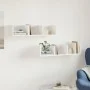 Wandmöbel 2 Stück aus weißem Ingenieurholz 75x18x16,5 cm von vidaXL, Regale und Regale - Ref: Foro24-840430, Preis: 31,05 €, ...