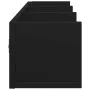 Muebles de pared 2 uds madera de ingeniería negro 75x18x16,5 cm by vidaXL, Shelves and shelves - Ref: Foro24-840432, Price: 3...