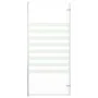 Gestreifte Duschwand aus gehärtetem Glas, 120 x 140 cm von vidaXL, Duschtüren - Ref: Foro24-146225, Preis: 178,17 €, Rabatt: %