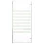 Gestreifte Duschwand aus gehärtetem Glas, 120 x 140 cm von vidaXL, Duschtüren - Ref: Foro24-146225, Preis: 173,93 €, Rabatt: %