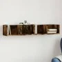 Wandregal aus geräucherter Eichen-Ingenieurholz 99x18x16,5 cm von vidaXL, Regale und Regale - Ref: Foro24-840451, Preis: 29,7...