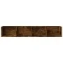 Mueble de pared madera ingeniería roble ahumado 99x18x16,5 cm by vidaXL, Shelves and shelves - Ref: Foro24-840451, Price: 29,...