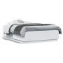 Estructura de cama madera de ingeniería blanca 135x190 cm de vidaXL, Camas y somieres - Ref: Foro24-3209737, Precio: 149,04 €