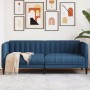 Sofá de 2 plazas tela azul by vidaXL, Sofas - Ref: Foro24-372610, Price: 297,70 €, Discount: %