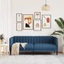 Sofá de 2 plazas tela azul by vidaXL, Sofas - Ref: Foro24-372610, Price: 292,15 €, Discount: %