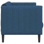 Sofá de 2 plazas tela azul by vidaXL, Sofas - Ref: Foro24-372610, Price: 297,70 €, Discount: %